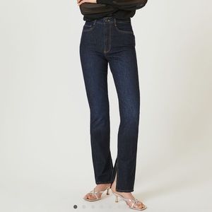 NWT Anthropologie Pilcro Split Straight Jeans